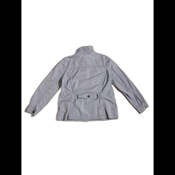 Grey Eddie Bauer Longsleeve Button up with Backstrap - Picture 2 of 5